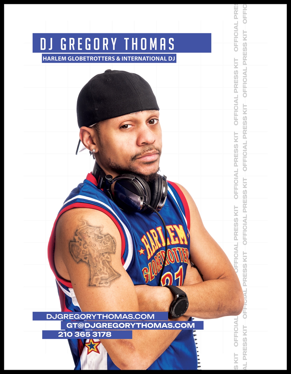DJ Gregory Thomas press kit photo